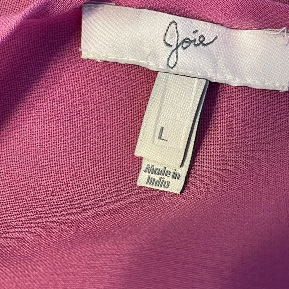 Joie Suerte Silk Drop Waist Dress L - Picture 9 of 11